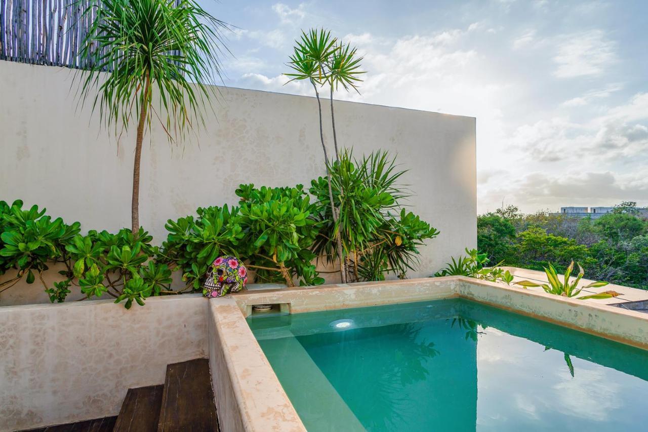 Jungle Luxury In Private Residential Area & Stunning Rooftop By Stella Rentals Tulum Pueblo Buitenkant foto