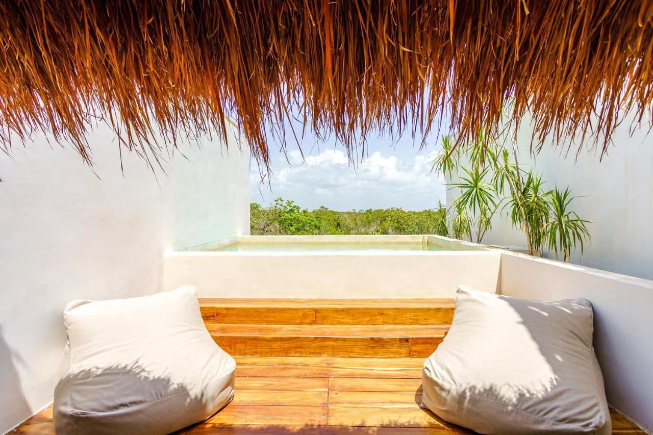 Jungle Luxury In Private Residential Area & Stunning Rooftop By Stella Rentals Tulum Pueblo Buitenkant foto