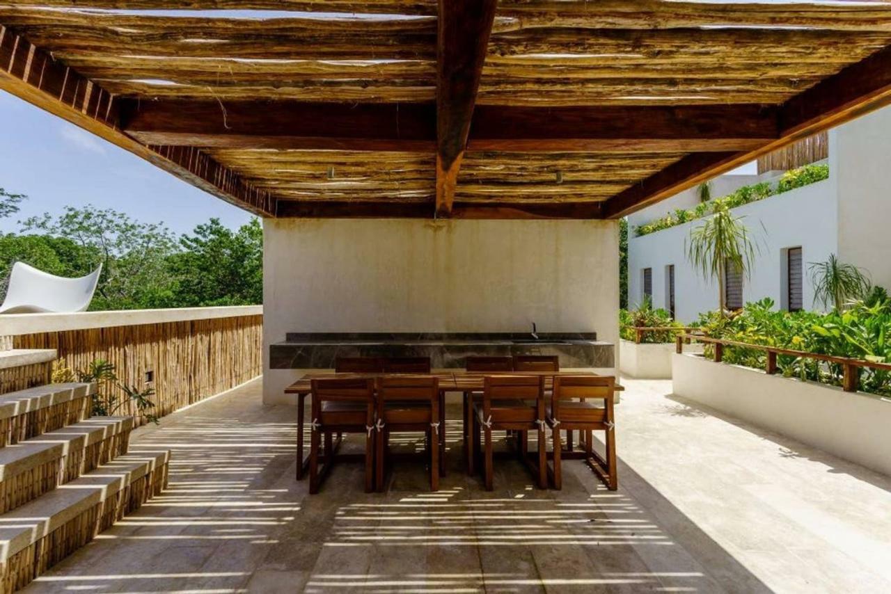 Jungle Luxury In Private Residential Area & Stunning Rooftop By Stella Rentals Tulum Pueblo Buitenkant foto