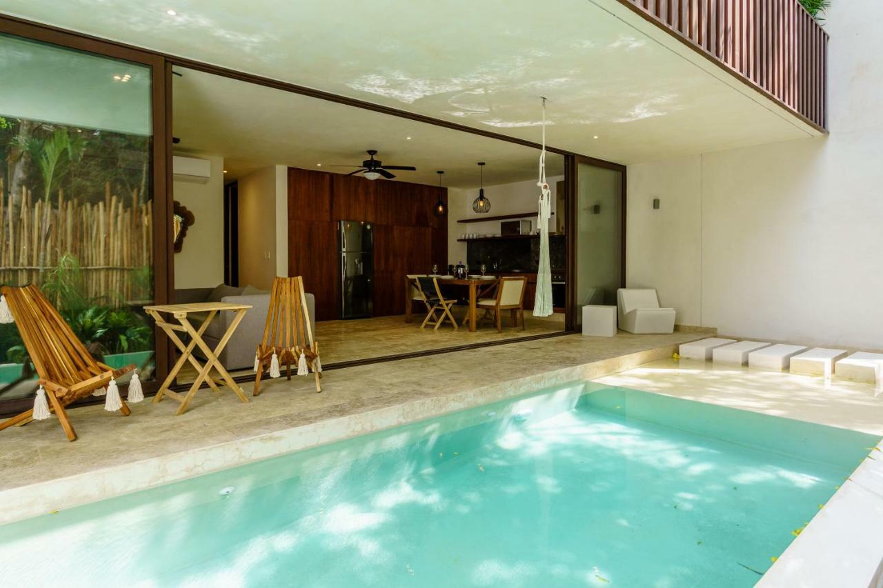Jungle Luxury In Private Residential Area & Stunning Rooftop By Stella Rentals Tulum Pueblo Buitenkant foto