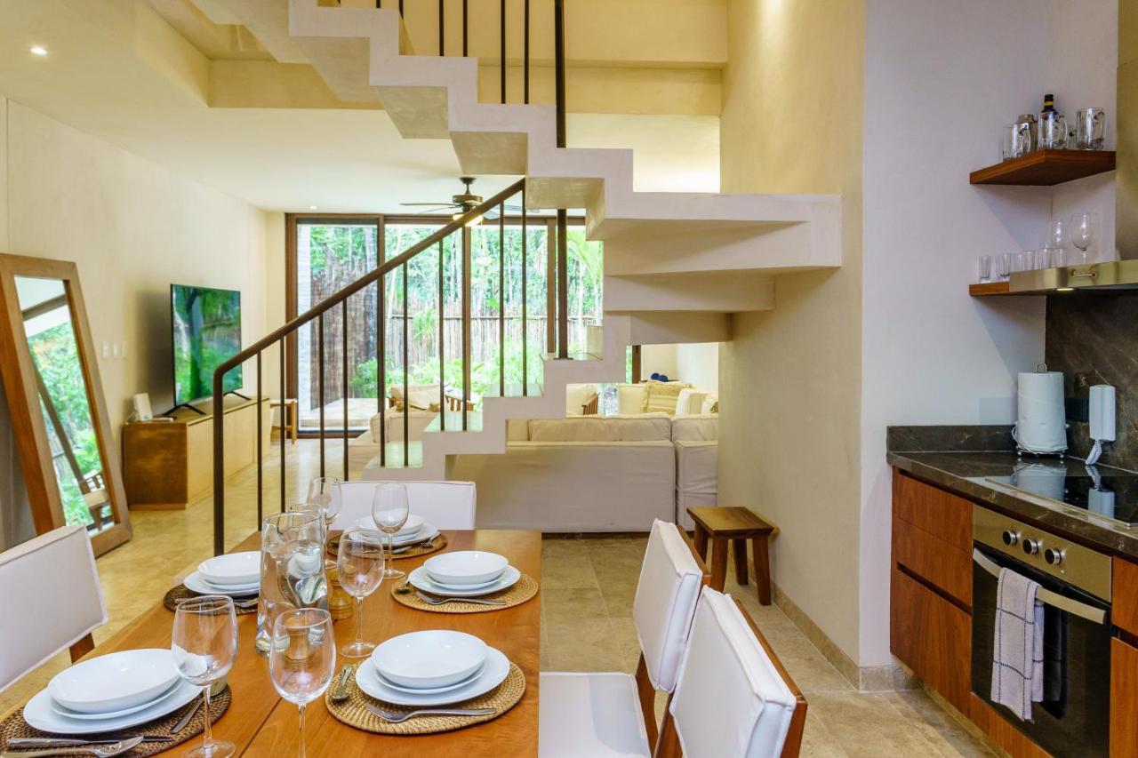 Jungle Luxury In Private Residential Area & Stunning Rooftop By Stella Rentals Tulum Pueblo Buitenkant foto