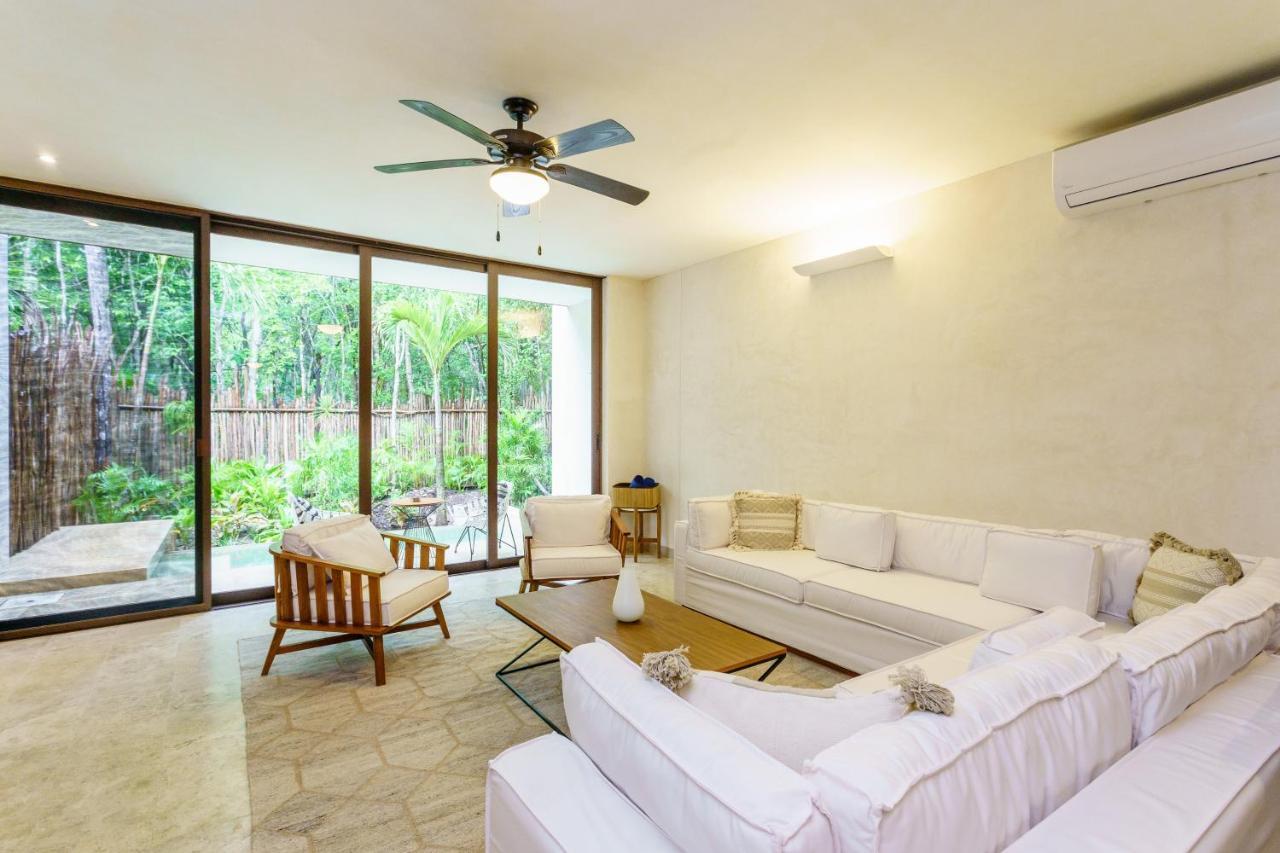 Jungle Luxury In Private Residential Area & Stunning Rooftop By Stella Rentals Tulum Pueblo Buitenkant foto